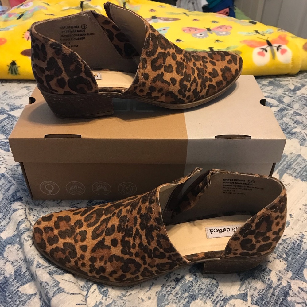 Not rated cheetah boot/ sandal size 9 - Picture 2 of 3